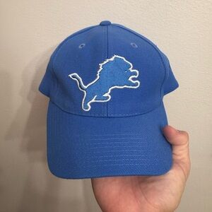 Vintage Sports Specialties Detroit Lions Snapback Hat NFL Football Blue Cap